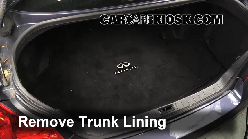 2009 Infiniti G37 X 3.7L V6 Sedan (4 Door) Jack Up Car